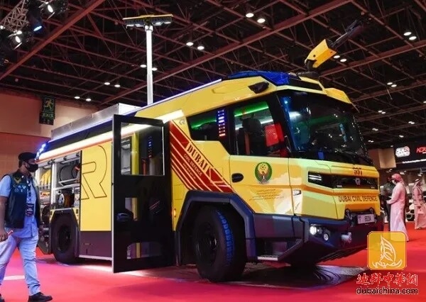迪拜推出中东地区首款电动消防车