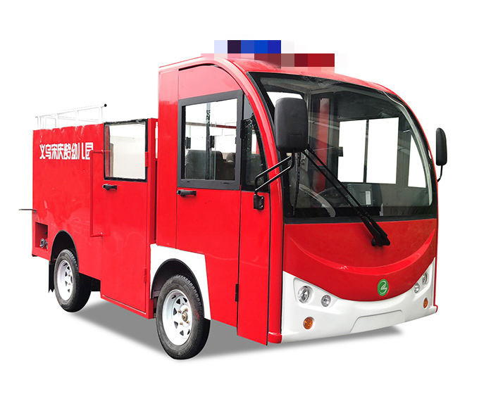 怎样解决电动消防车行使中出现的爆胎情况？